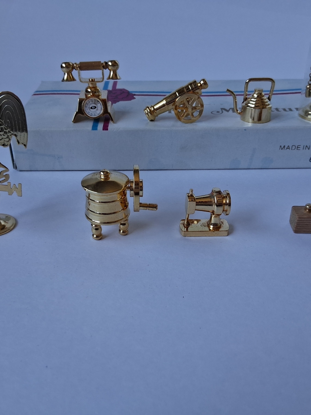 Vintage Brass Miniature Dollhouse Collectibles  - Kids Toys Dolls & Accessories - Picture 4 of 16